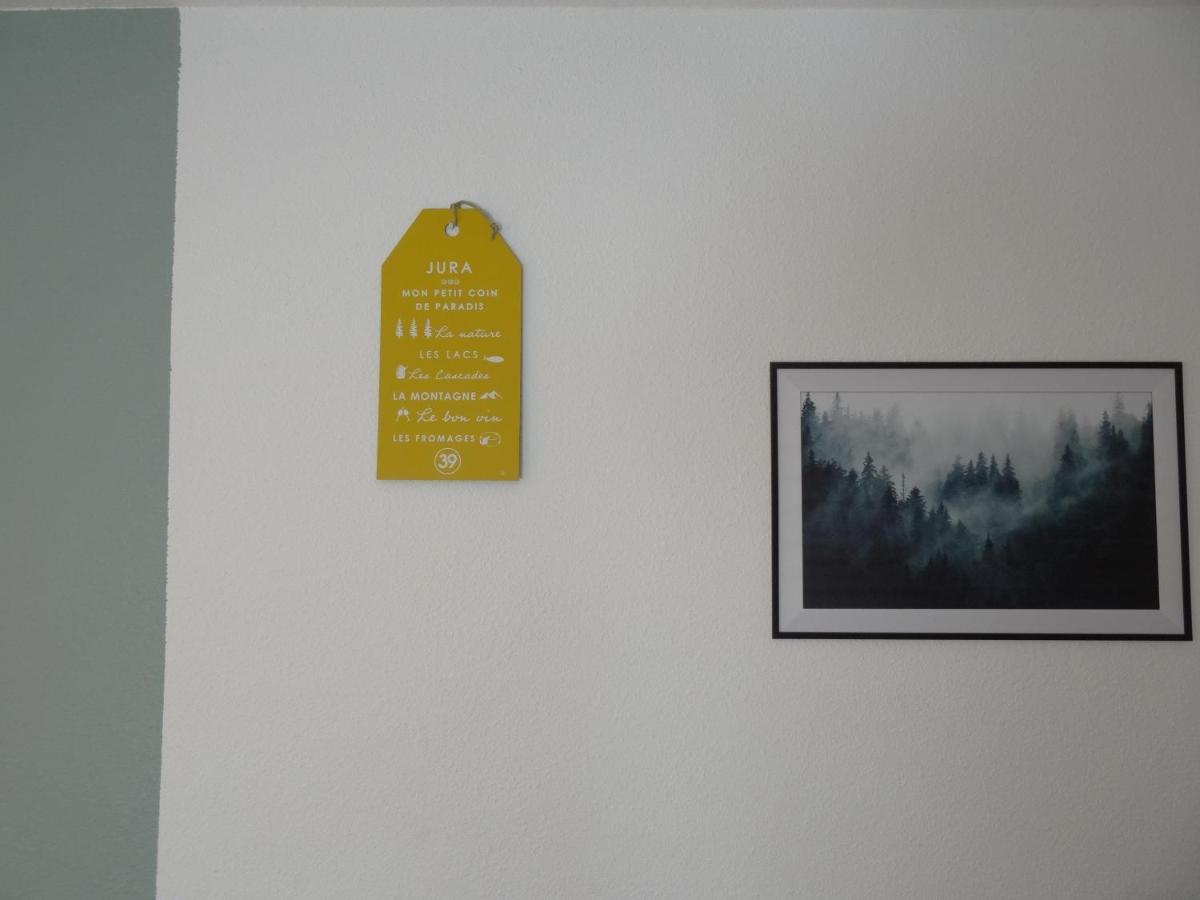 Appartement au cœur du village avec parking privé Mijoux Exterior foto